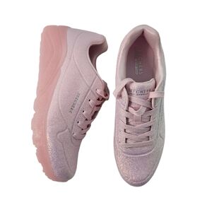 Skechers  Glitter pink sneakers  New